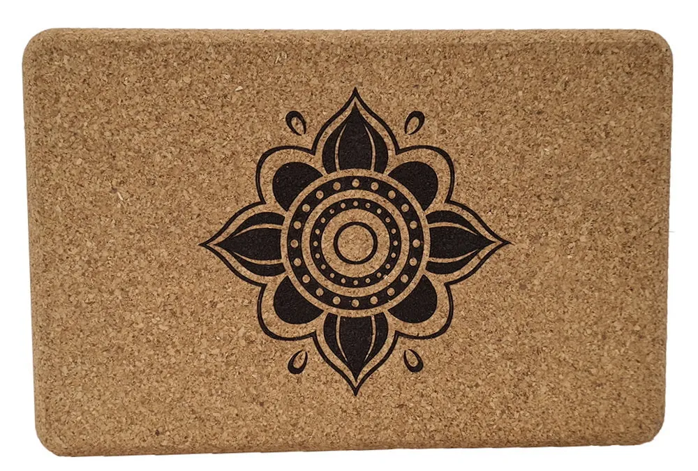 High Density Yoga Block - Cork