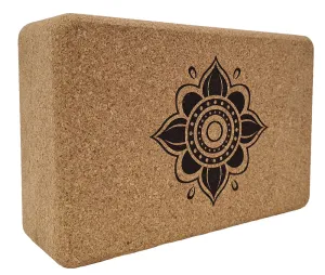 High Density Yoga Block - Cork