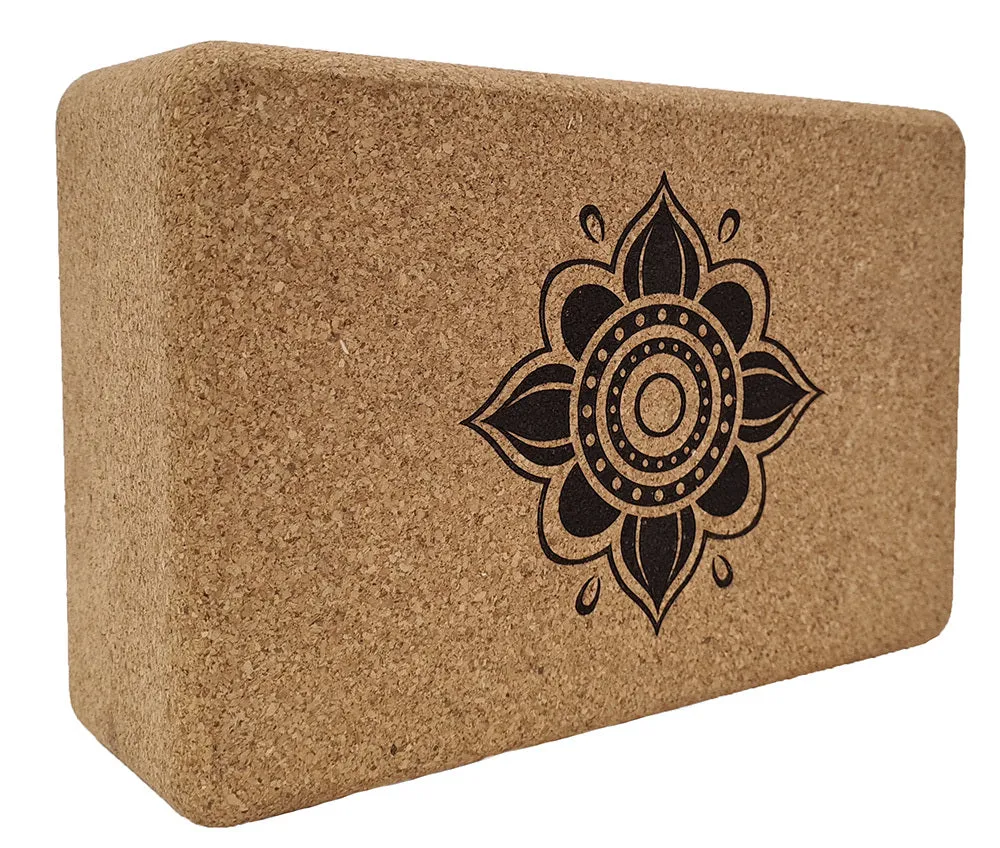High Density Yoga Block - Cork