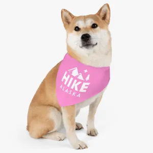 Hike Alaska Pet Bandana Collar - Pink