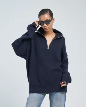 hike oversized quarter zip