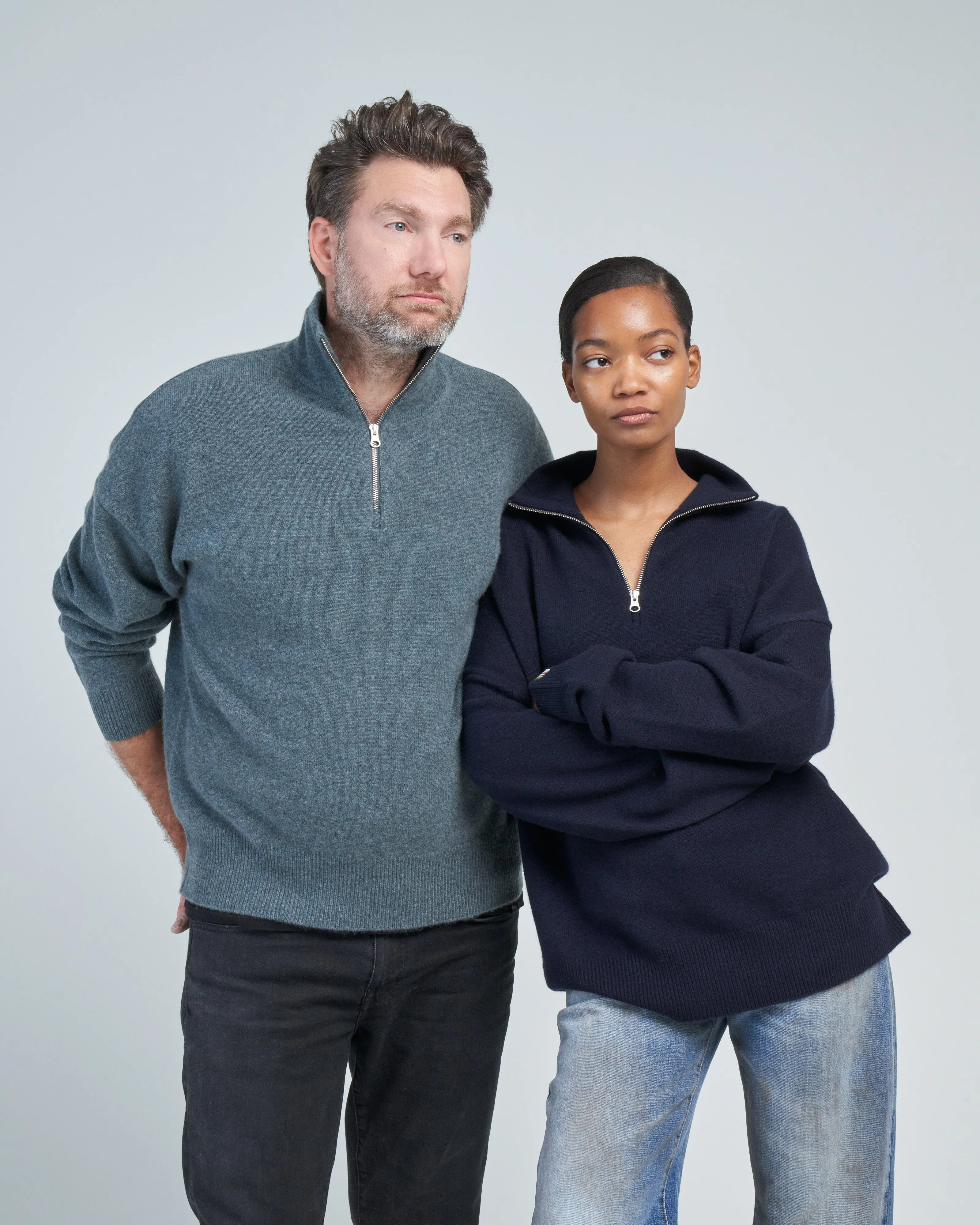 hike oversized quarter zip