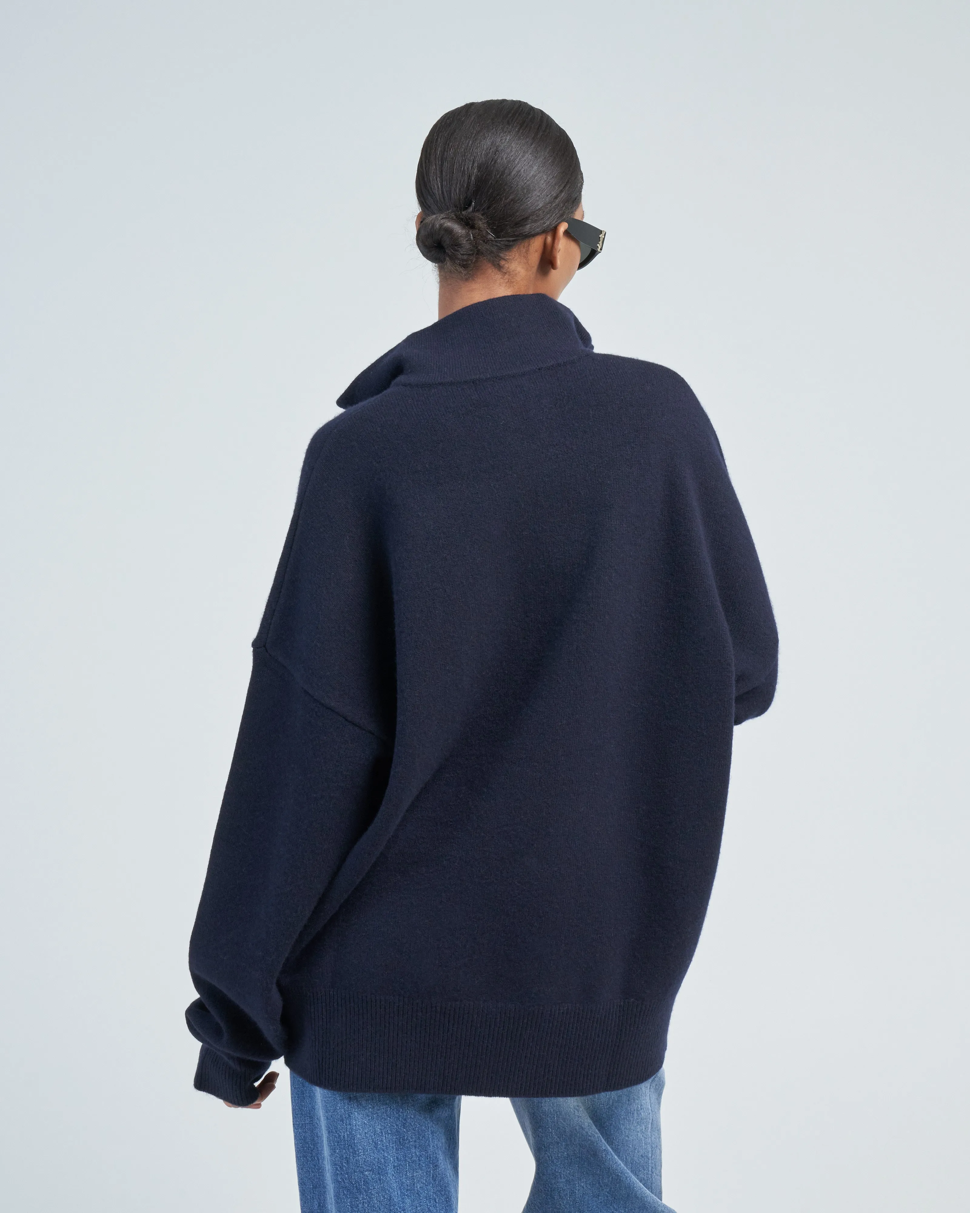 hike oversized quarter zip