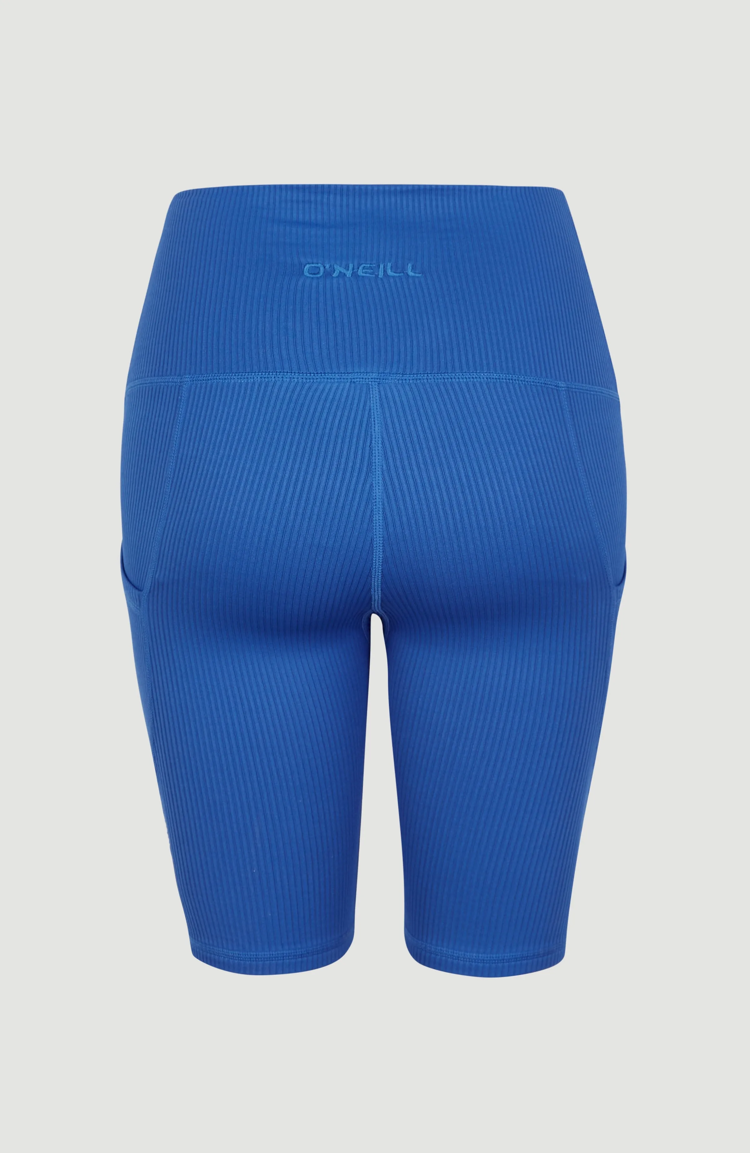 Hike Ribbed High Waist Shorts | Princess Blue