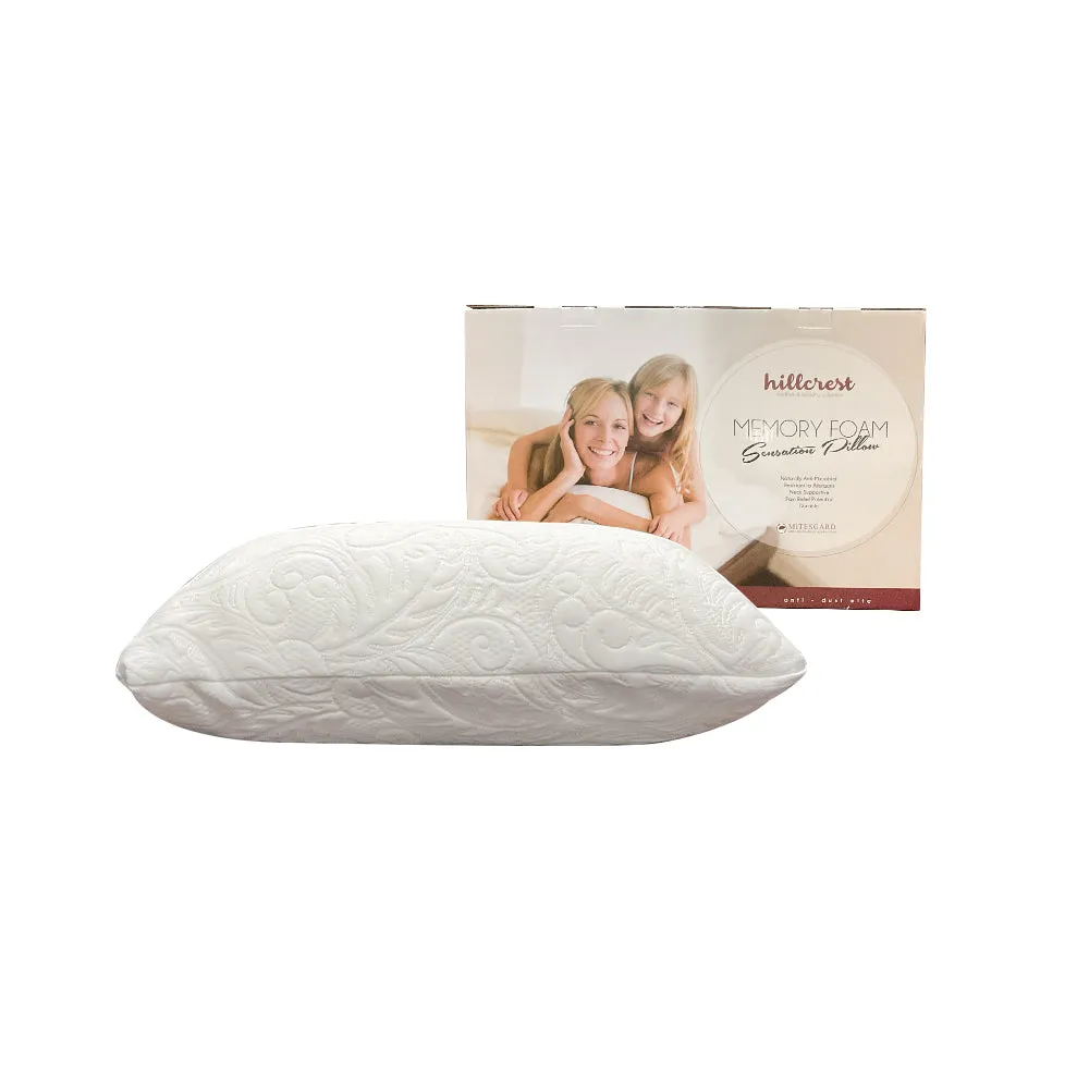 Hillcrest Sensation Memory Foam Pillow