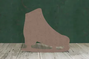 Ice-Skate - wooden craft cut-out - 2mm MDF