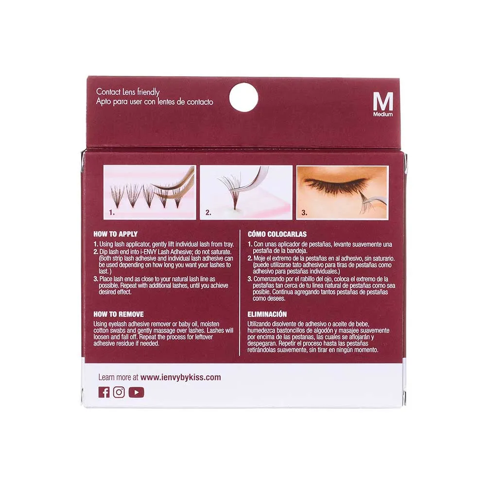 iENVY Triple Black Knot Free - Individual Lashes