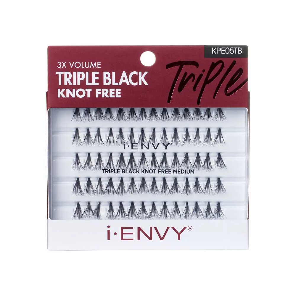 iENVY Triple Black Knot Free - Individual Lashes