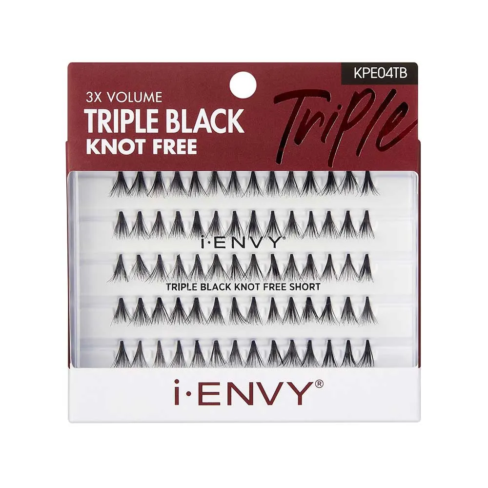 iENVY Triple Black Knot Free - Individual Lashes