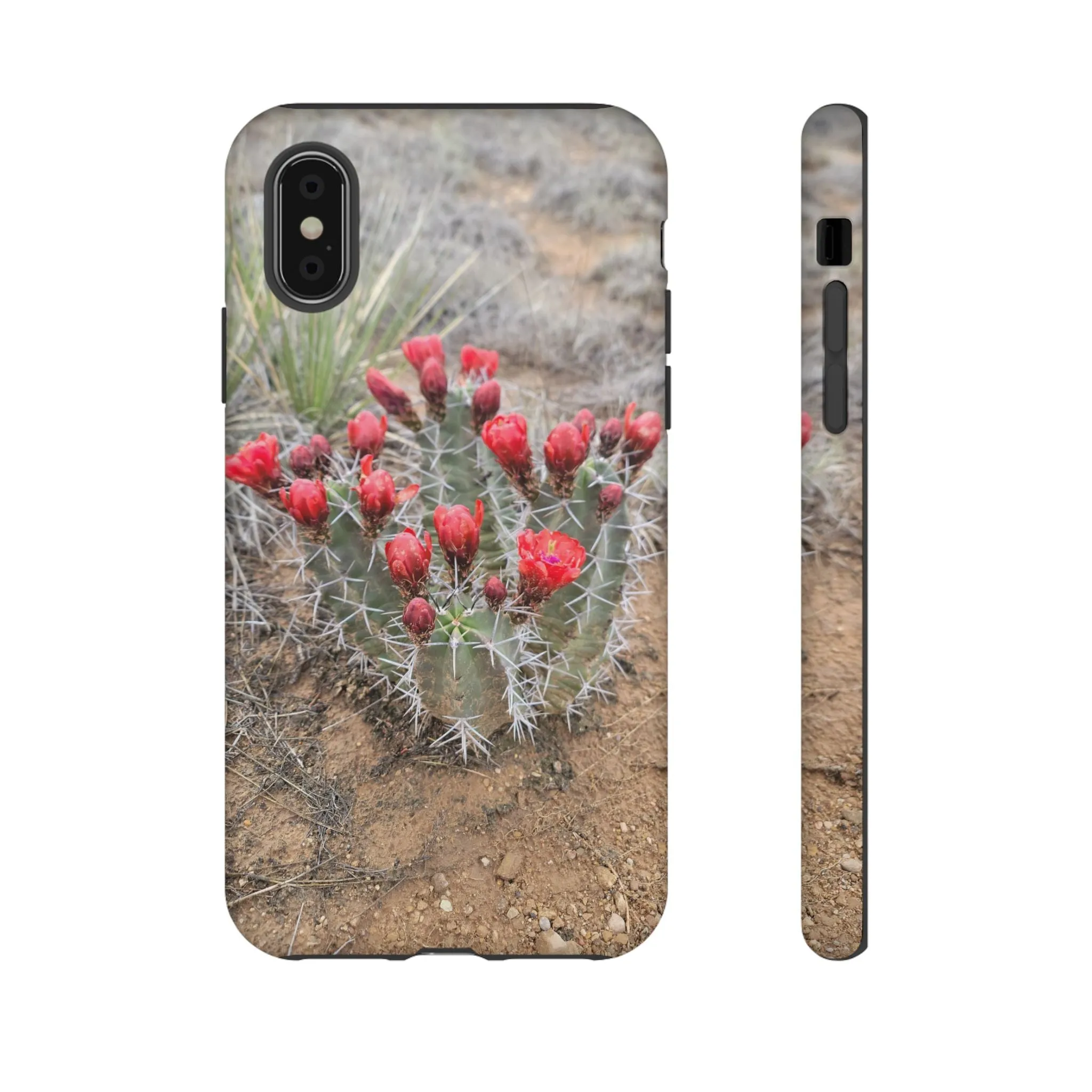 iPhone 8 - 16 Cactus Floral Tough Phone Case - Durable and Stylish Protection