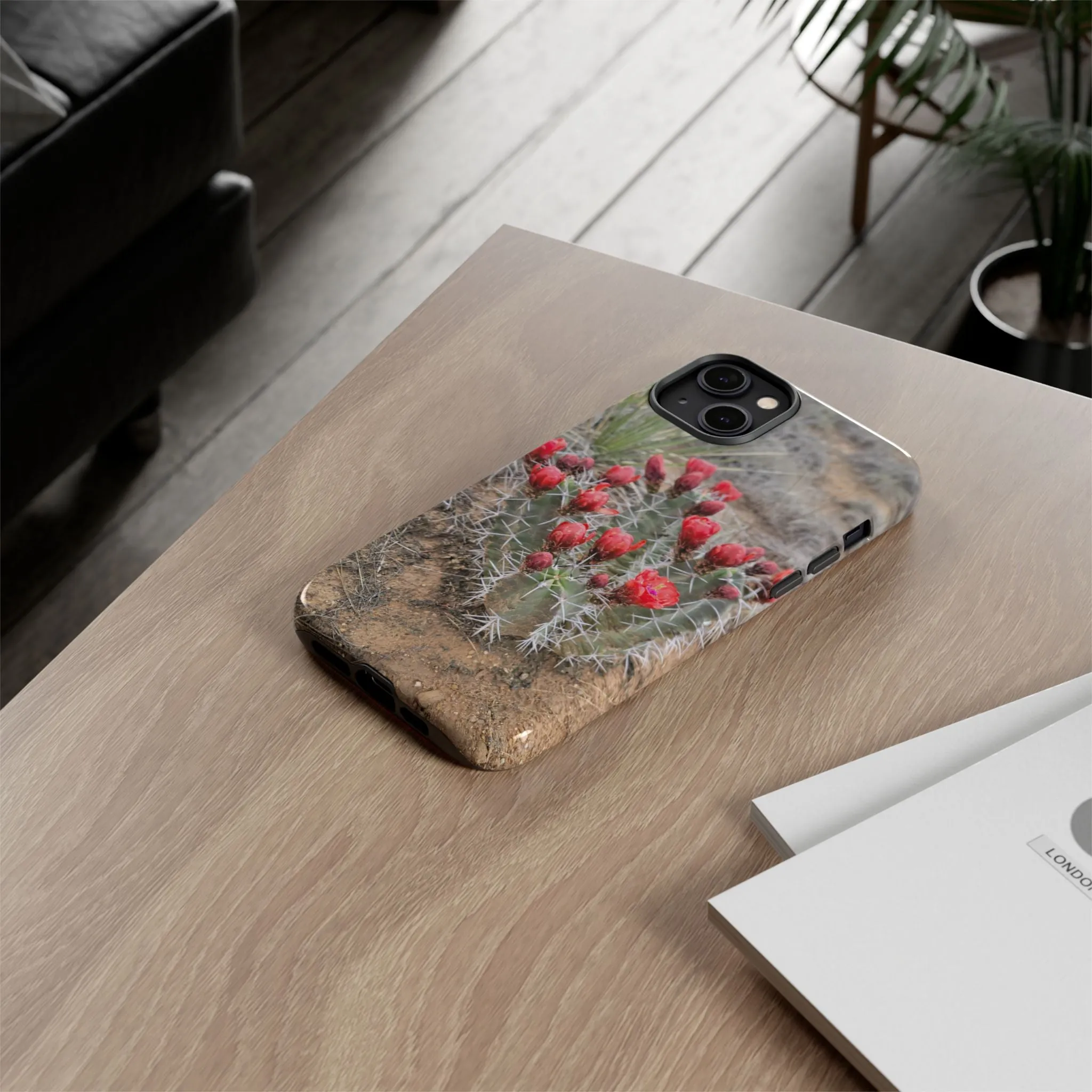 iPhone 8 - 16 Cactus Floral Tough Phone Case - Durable and Stylish Protection