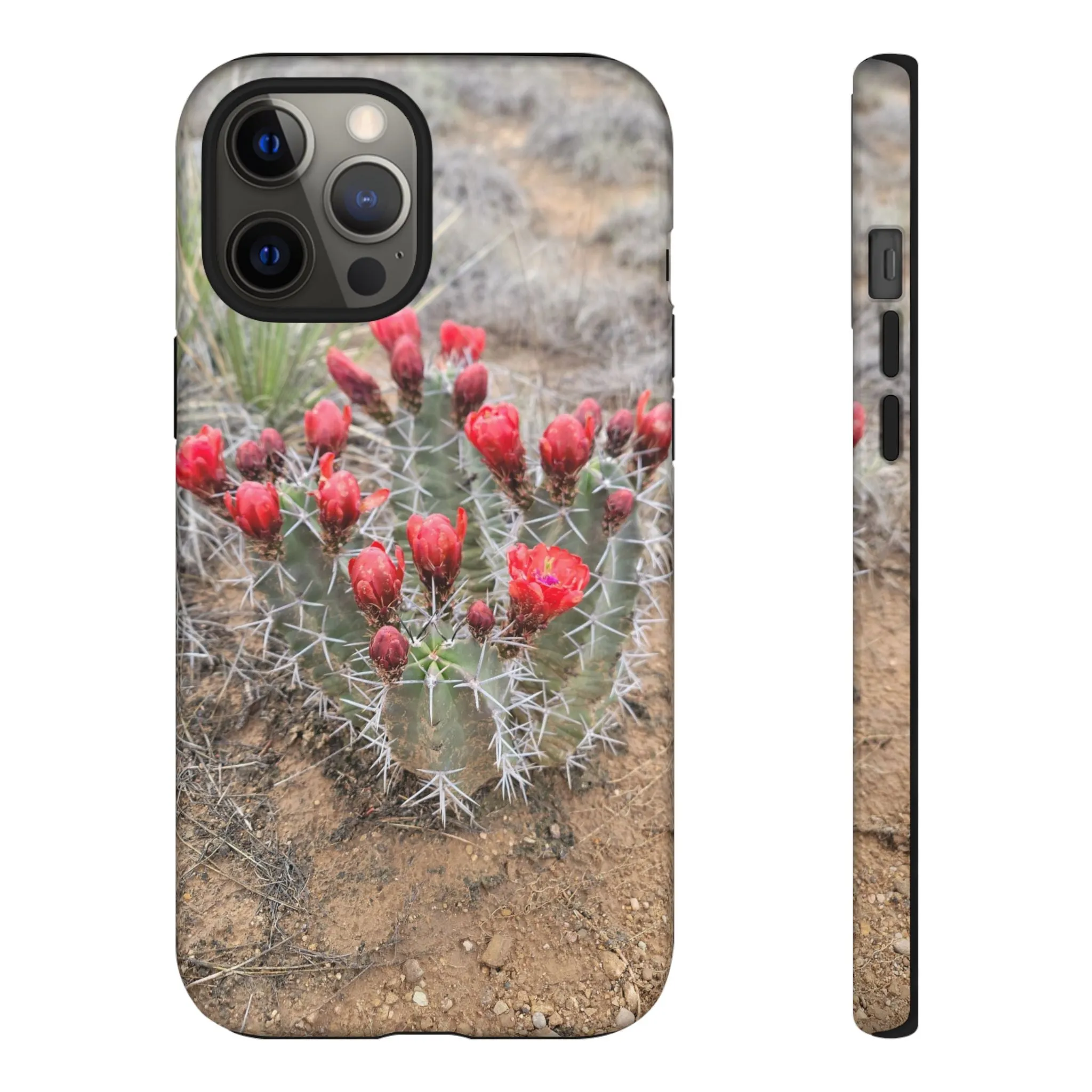 iPhone 8 - 16 Cactus Floral Tough Phone Case - Durable and Stylish Protection