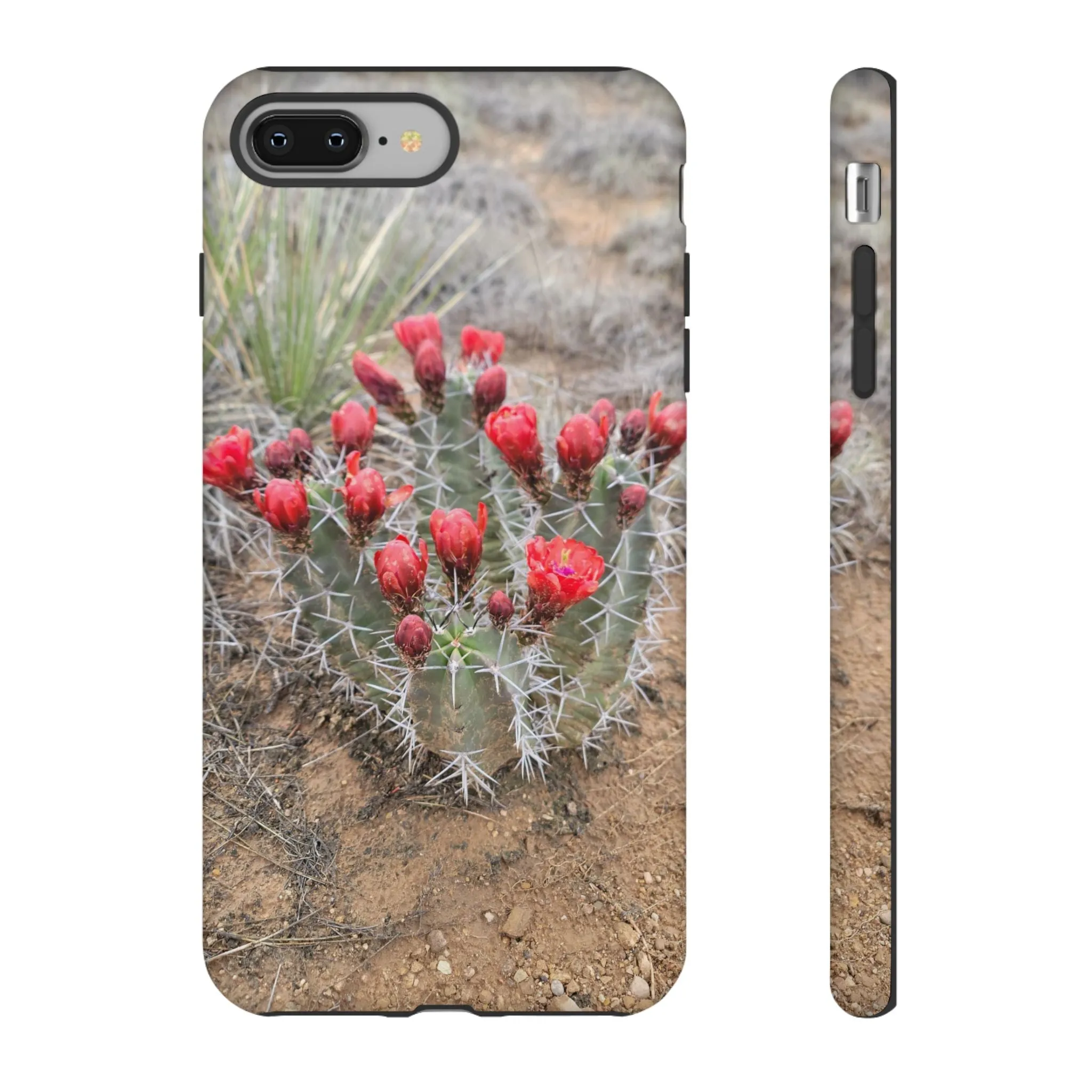 iPhone 8 - 16 Cactus Floral Tough Phone Case - Durable and Stylish Protection
