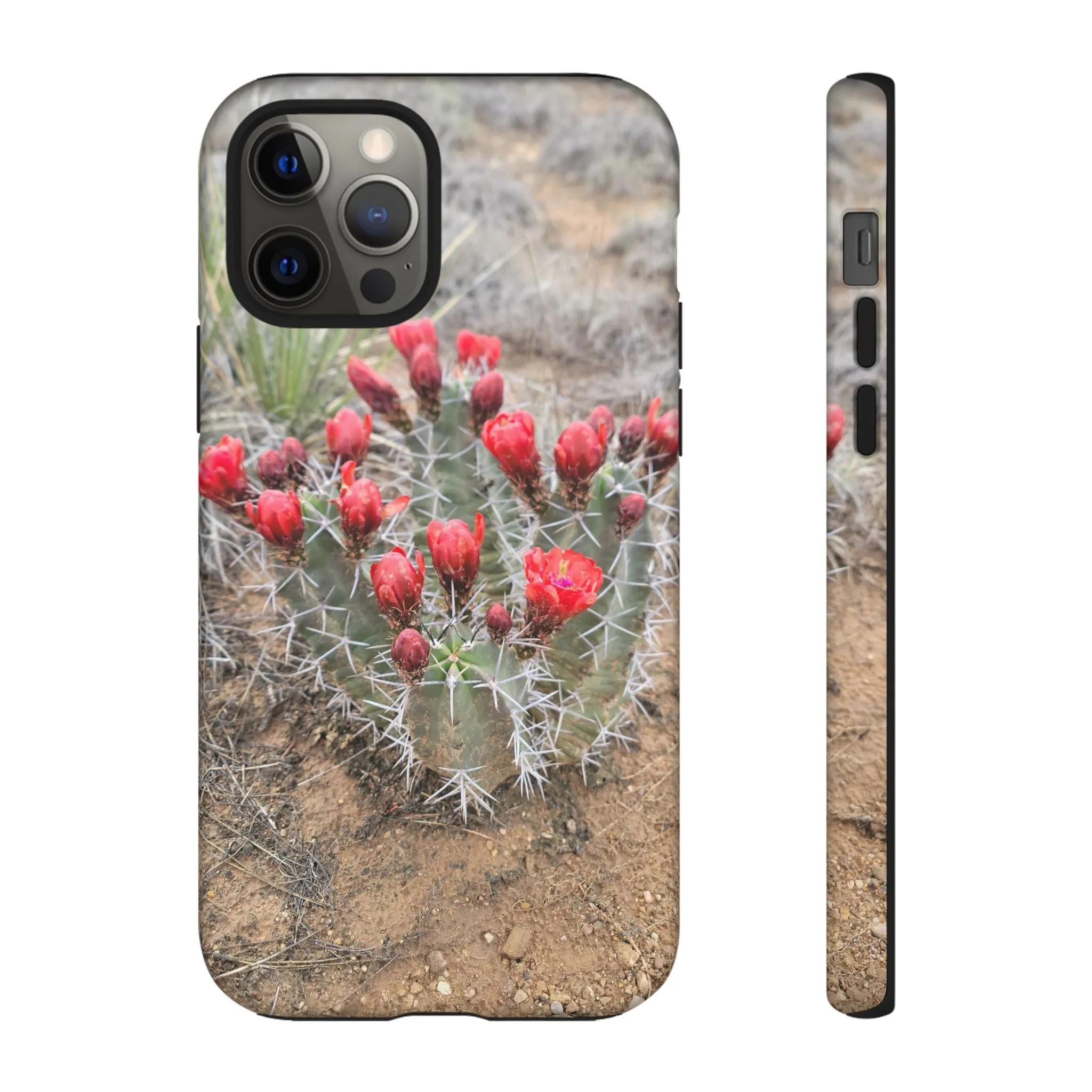 iPhone 8 - 16 Cactus Floral Tough Phone Case - Durable and Stylish Protection