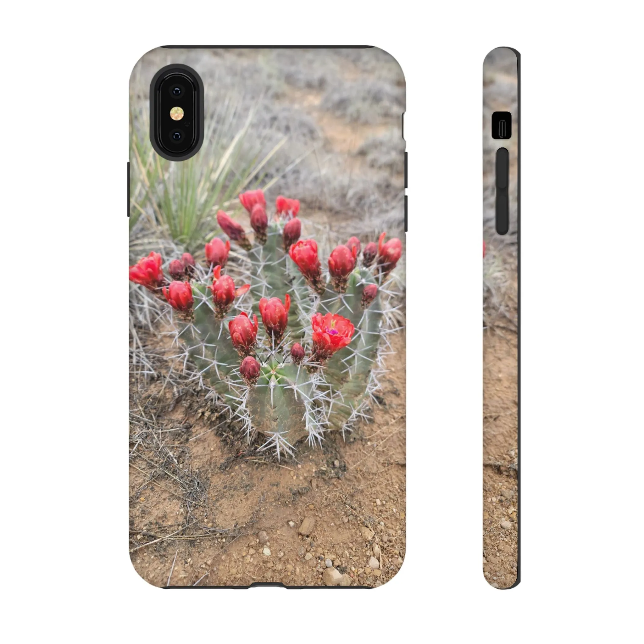 iPhone 8 - 16 Cactus Floral Tough Phone Case - Durable and Stylish Protection