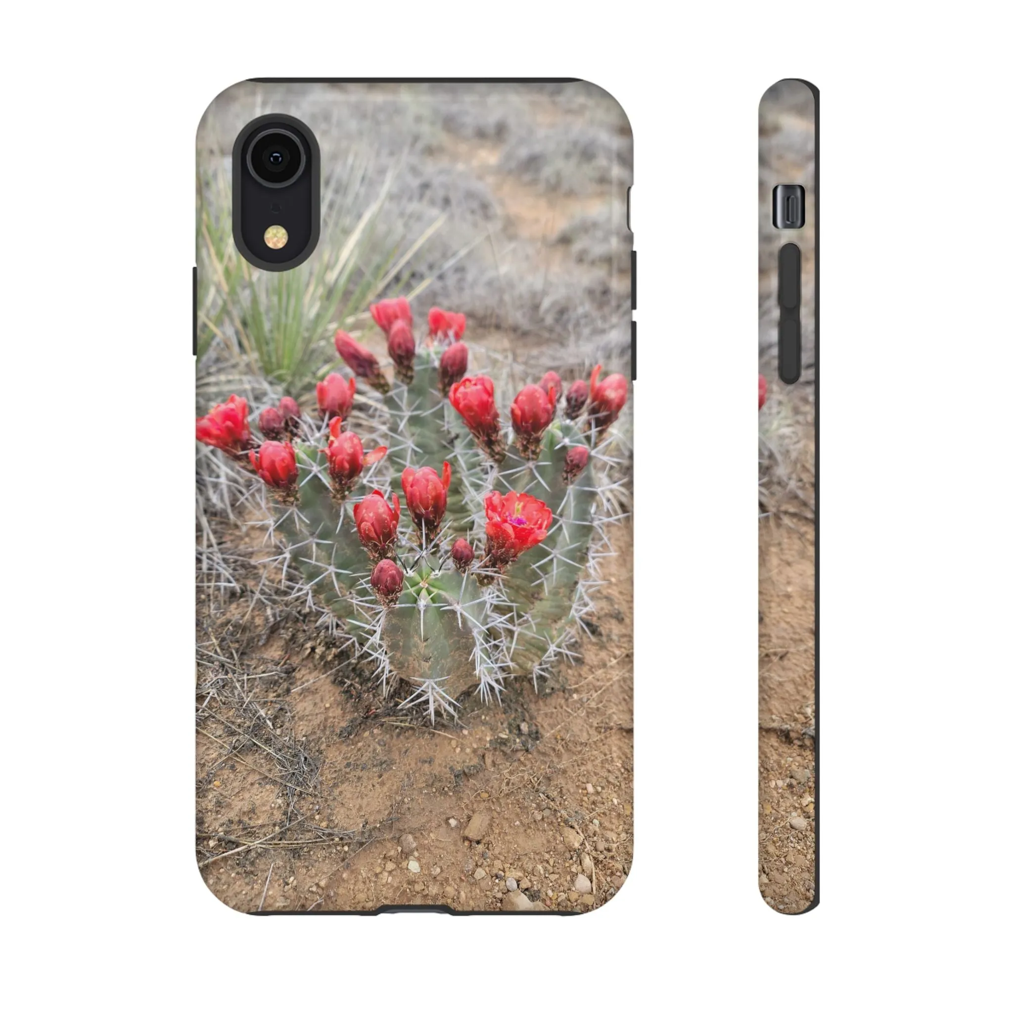 iPhone 8 - 16 Cactus Floral Tough Phone Case - Durable and Stylish Protection