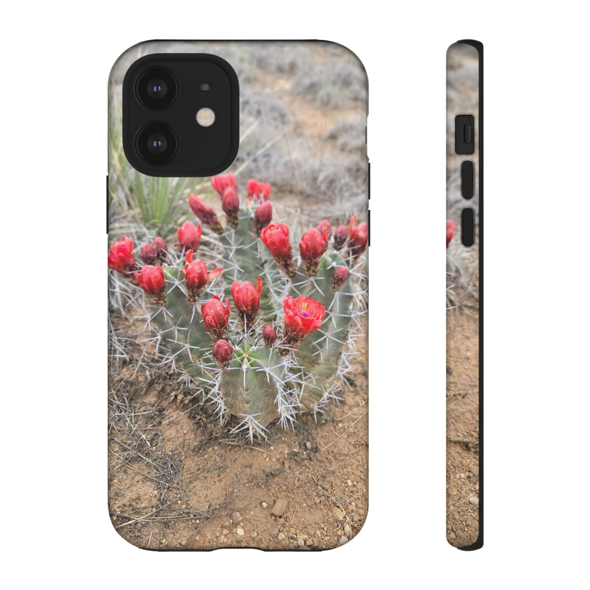 iPhone 8 - 16 Cactus Floral Tough Phone Case - Durable and Stylish Protection