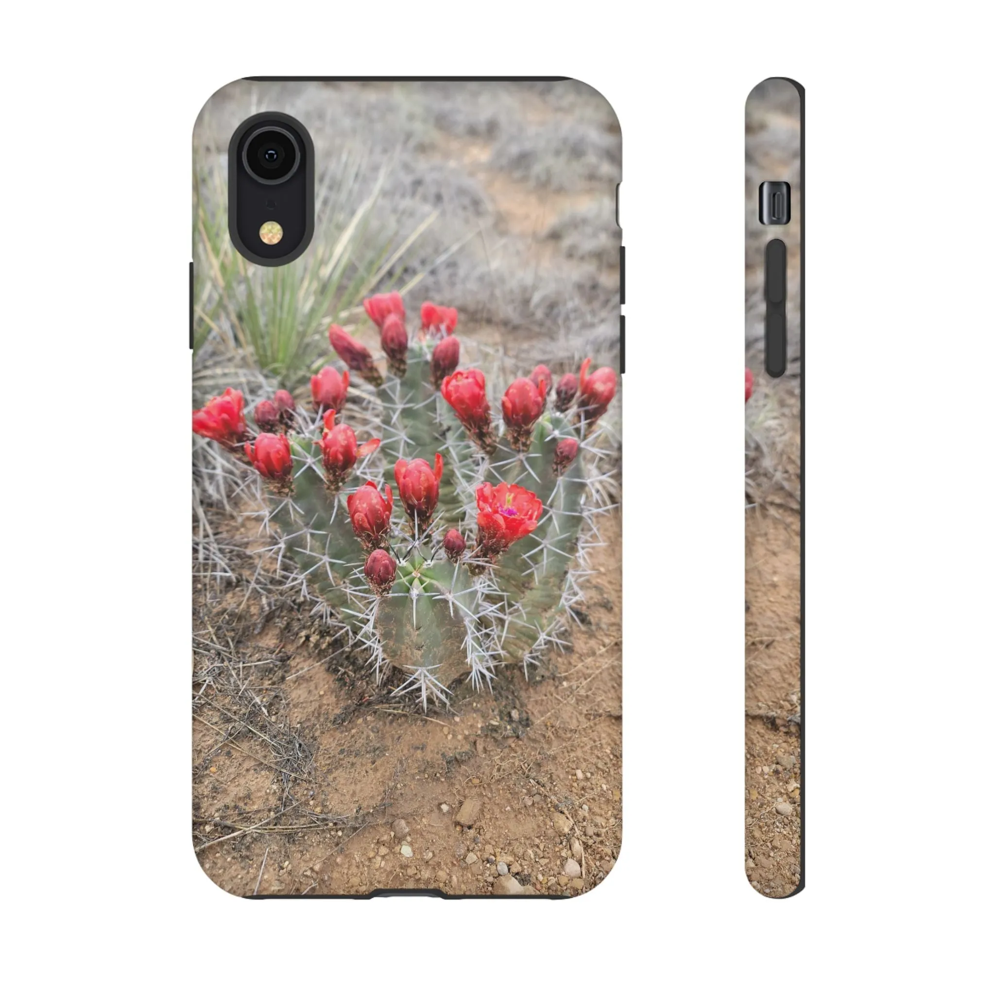 iPhone 8 - 16 Cactus Floral Tough Phone Case - Durable and Stylish Protection
