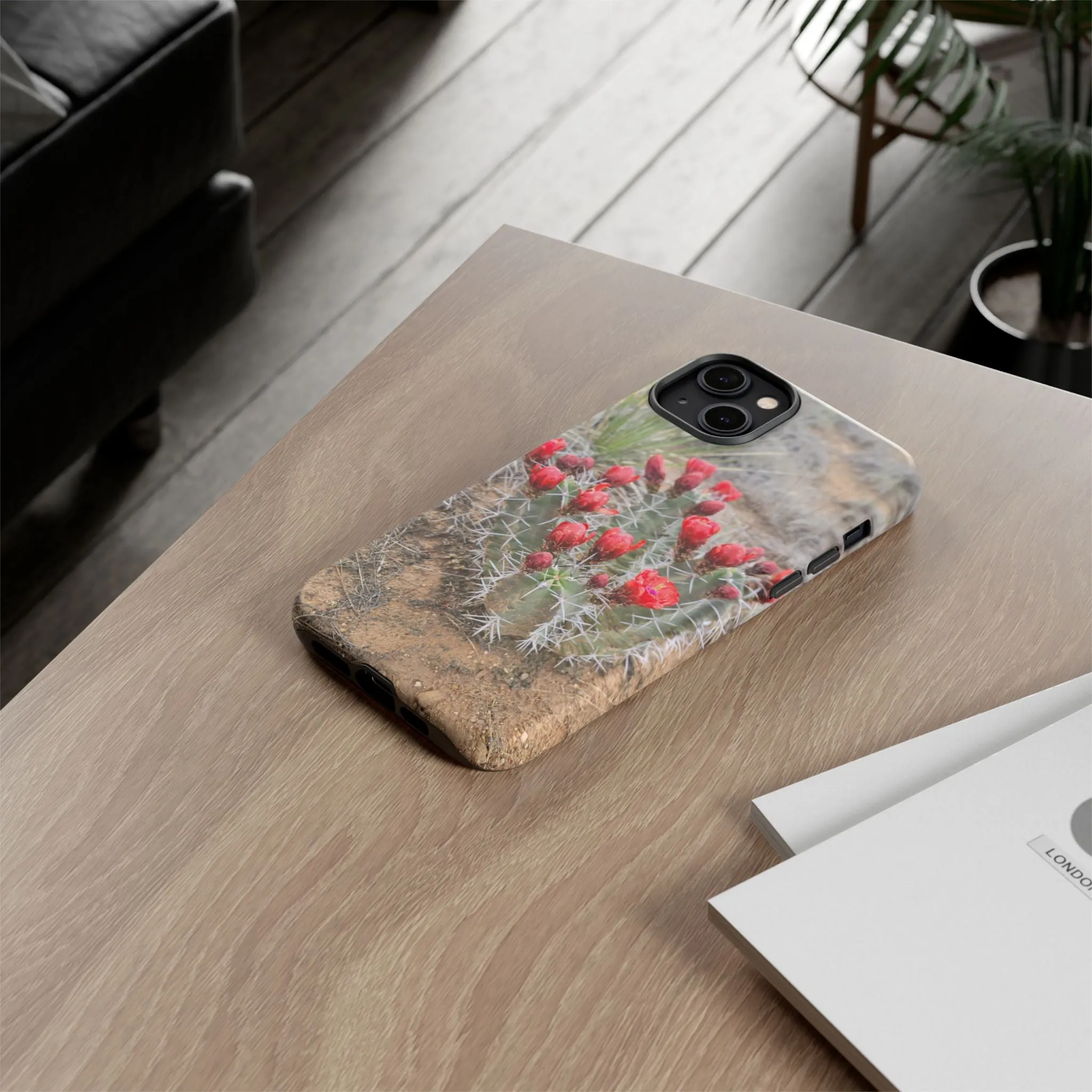 iPhone 8 - 16 Cactus Floral Tough Phone Case - Durable and Stylish Protection