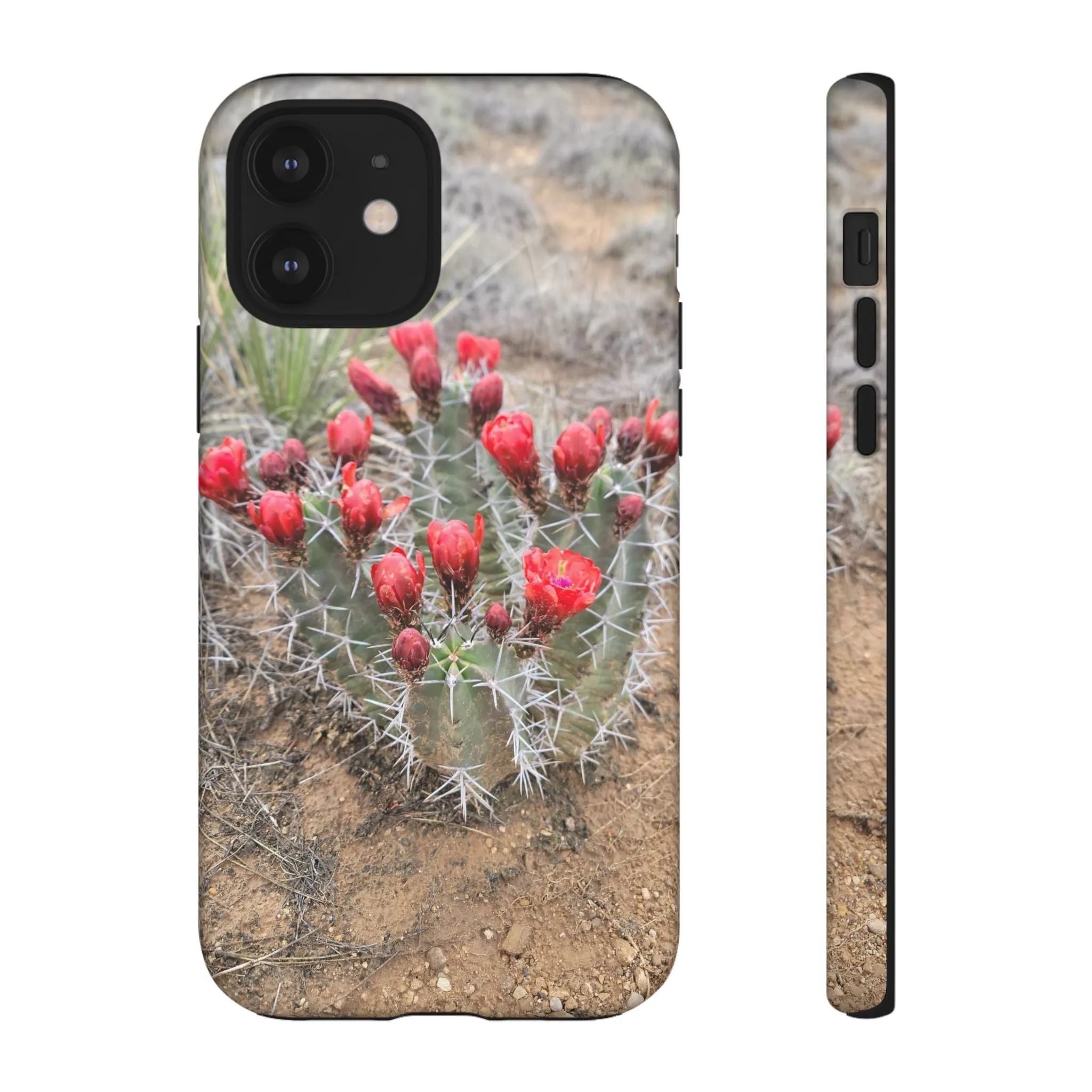 iPhone 8 - 16 Cactus Floral Tough Phone Case - Durable and Stylish Protection