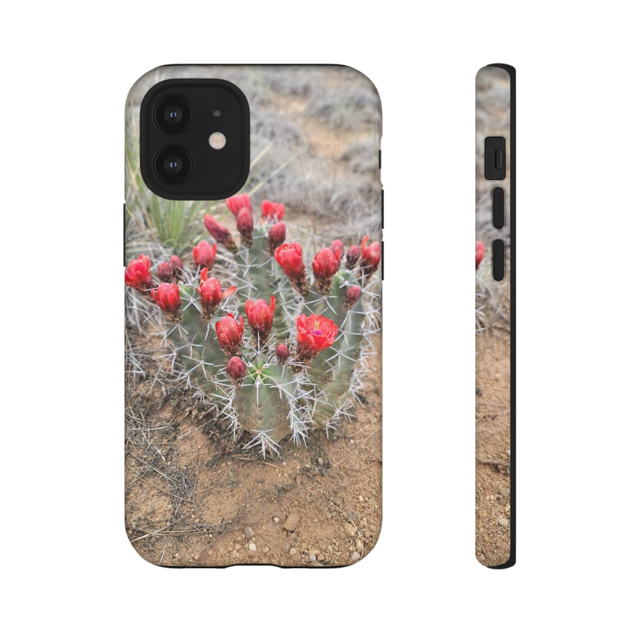 iPhone 8 - 16 Cactus Floral Tough Phone Case - Durable and Stylish Protection