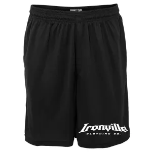 Ironville Pocket Gym Shorts - Horizontal Logo