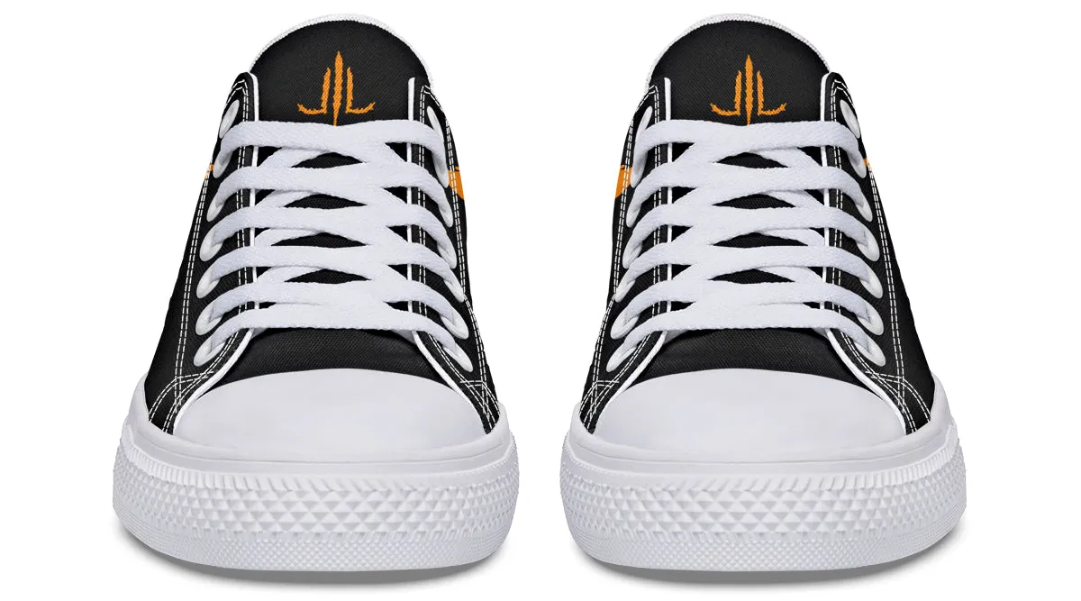 Jack O Lantern Low Tops