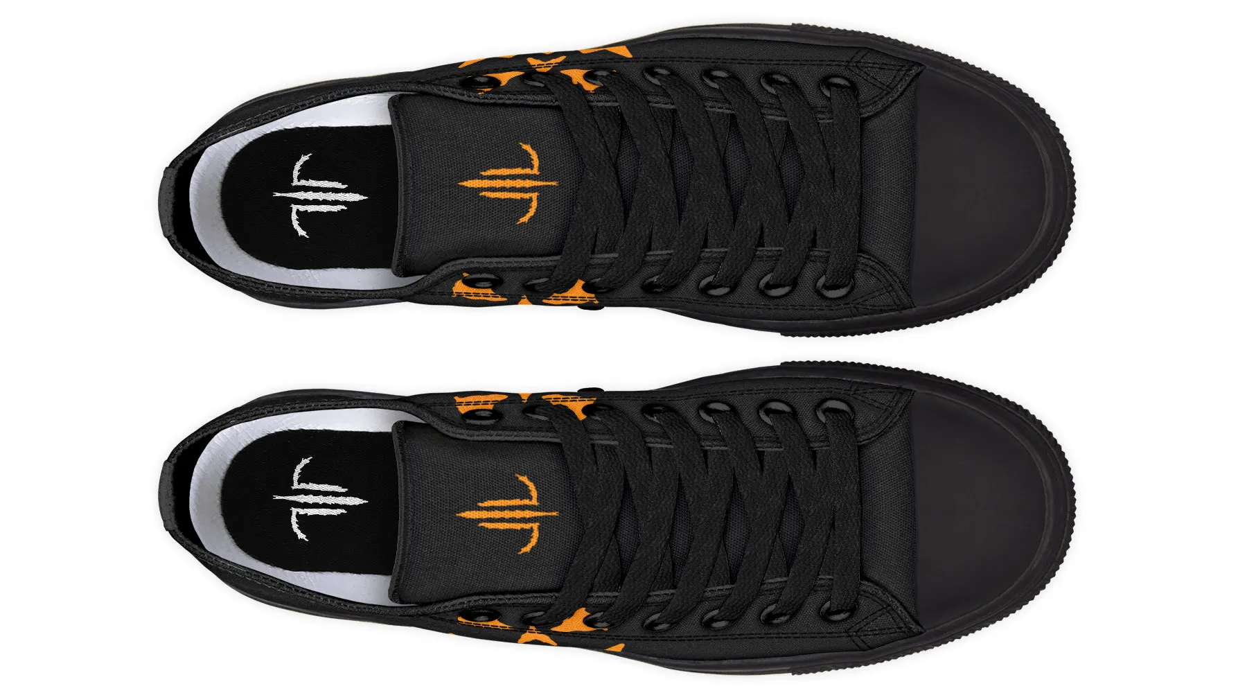 Jack O Lantern Low Tops