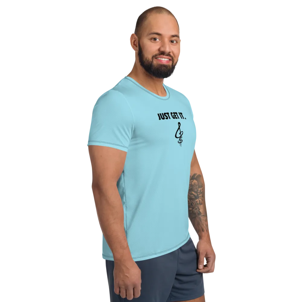 Just Get It. MaxDri Tee (Bio Hack Blu)