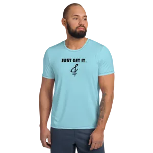 Just Get It. MaxDri Tee (Bio Hack Blu)