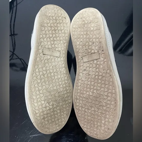 KARL LAGERFELD KIDSLEATHER LACE-UP TRAINERS