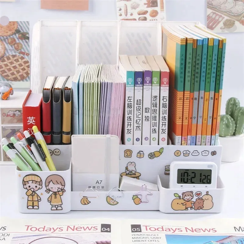 Kawaii Multi-Color Desktop File Organizer 🌈📂✨