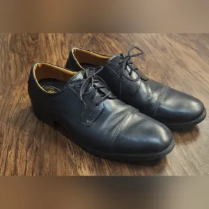Keen Utility Black Leather Oxfords Size 10.5