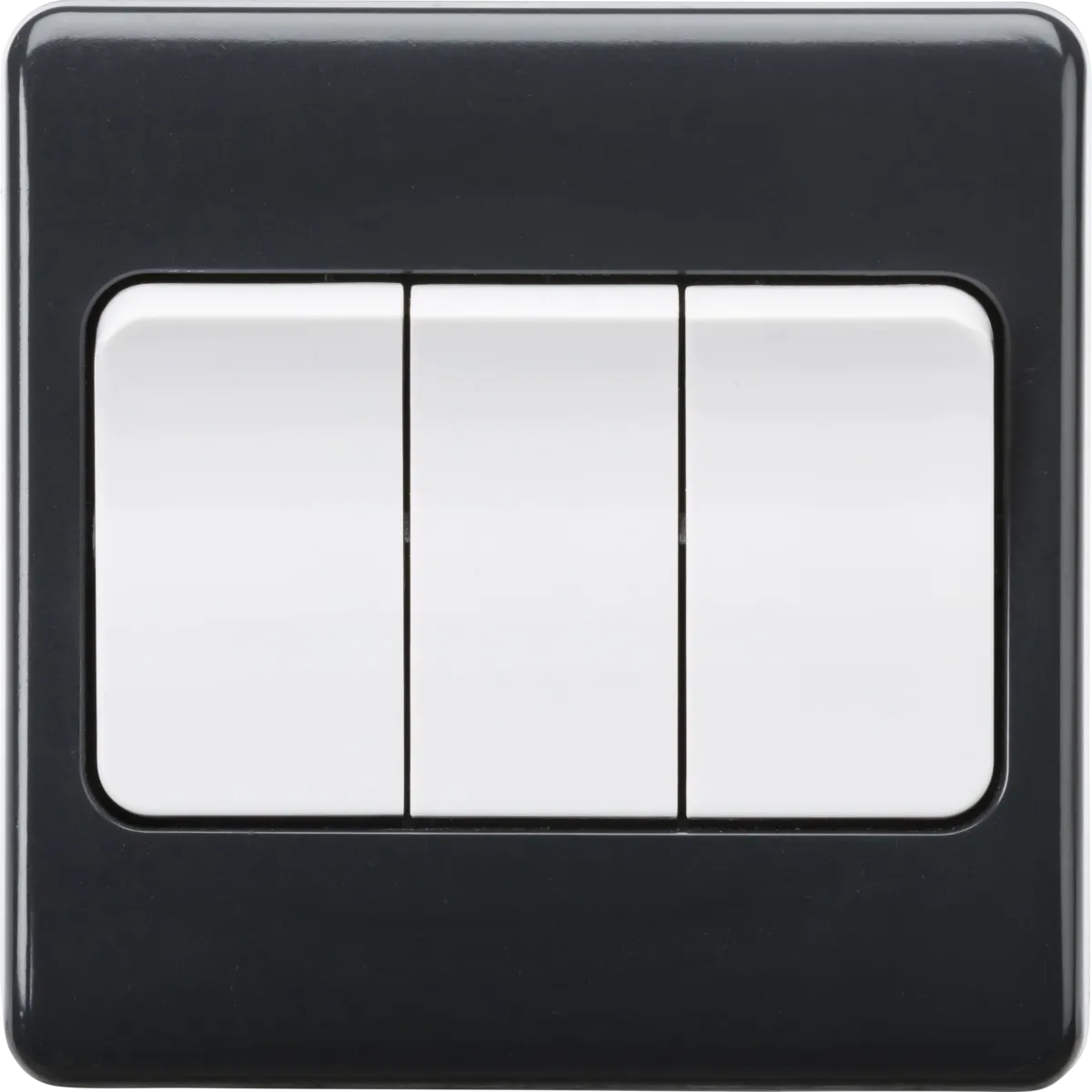 Knightsbridge PM4W Part M 10AX 3G 2-Way Wide Rocker Switch