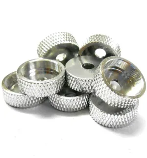 L11181 1/5 Scale Shock Absober Damper End Cap x 10 14mm Silver