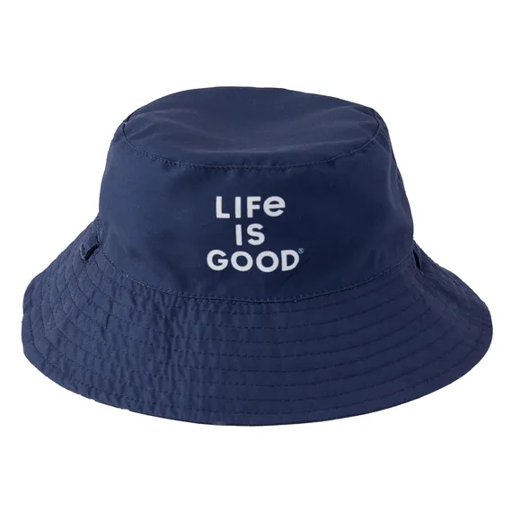 Life is Good Camp LIG Pattern Made in the Shade Bucket Hat