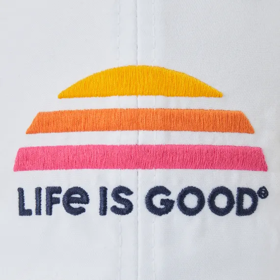 Life is Good Sunset Active Chill Cap