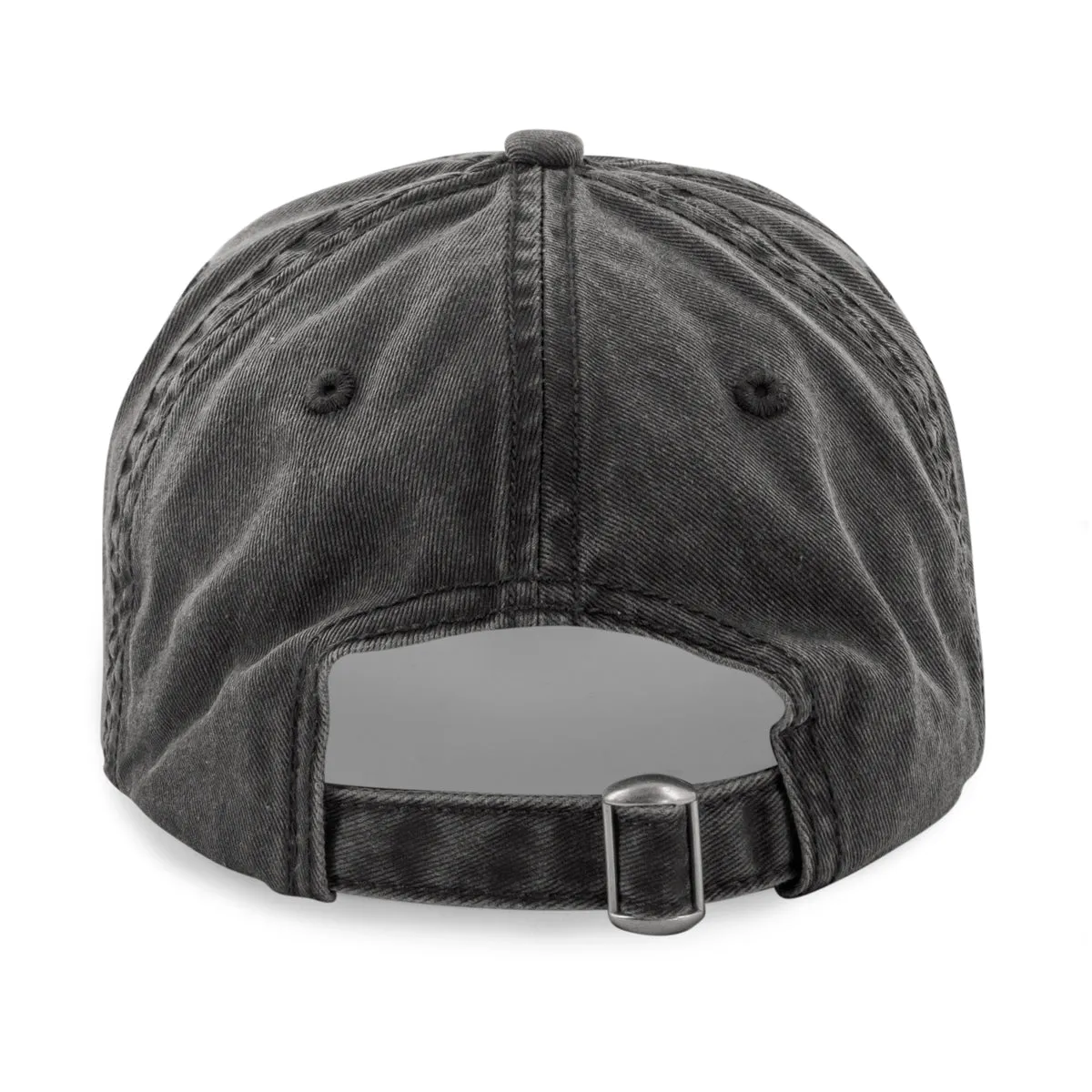 Live Free or Die Leather Patch Washed Dad Hat
