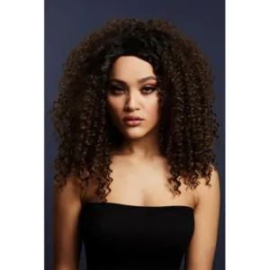Lizzo Dark Brown Curly Wig