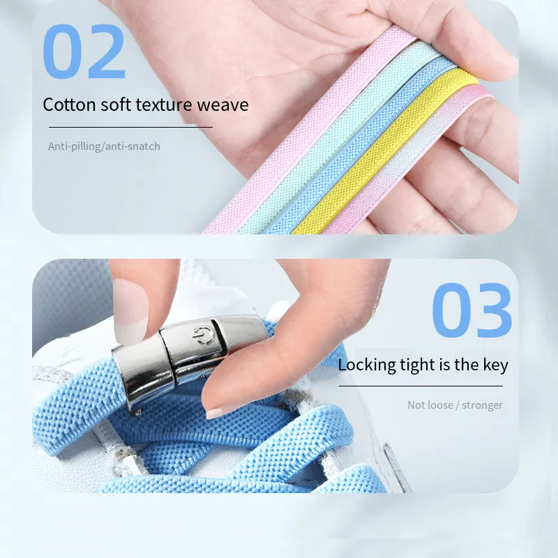 Lock No-Tie Shoelaces