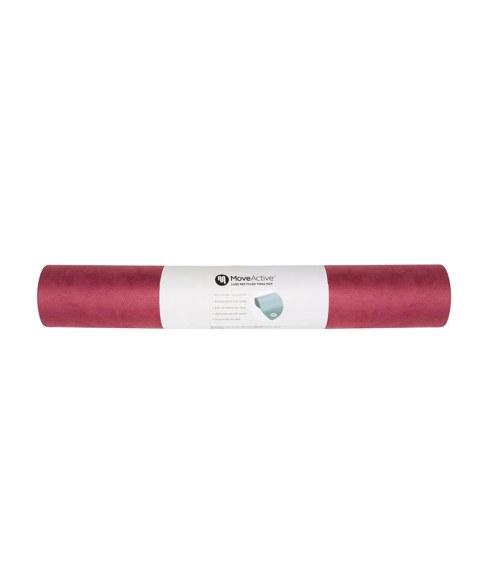 Luxe Recycled Yoga Mat - Crimson Dream
