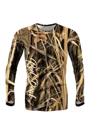 Marsh Camo Long Sleeve Dri-fit Performance (LS36)