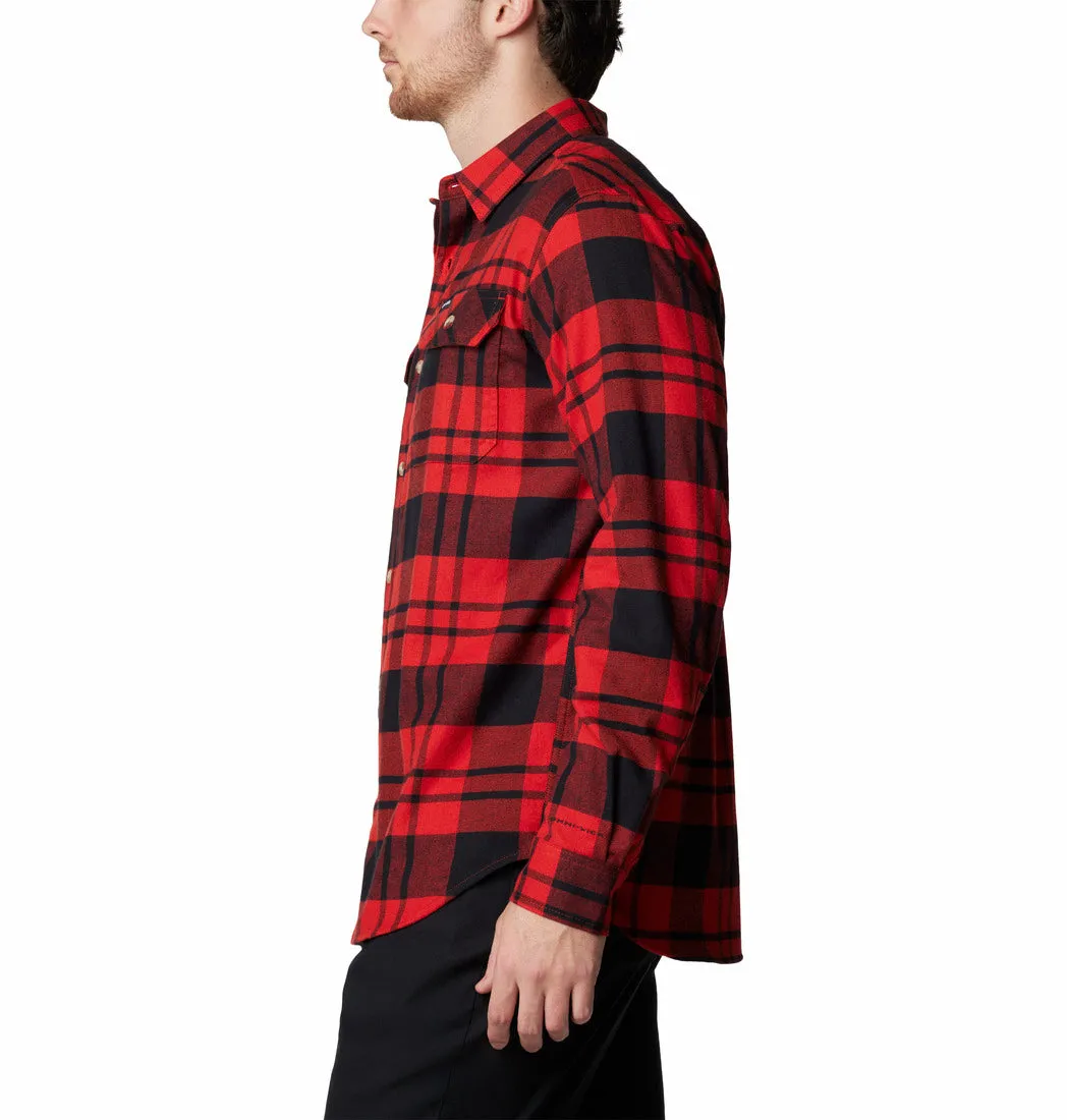 MEN'S FLARE GUN STRETCH FLANNEL - SAIL RED RIVER