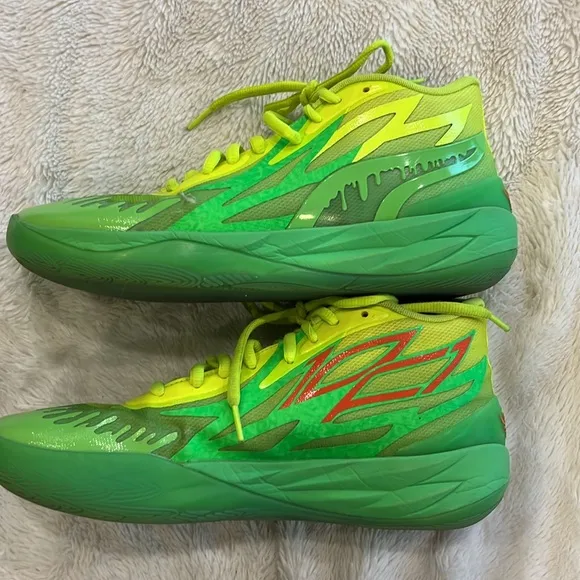 Men's Puma LaMelo Ball MB .02 Nickelodeon slime edition size 10