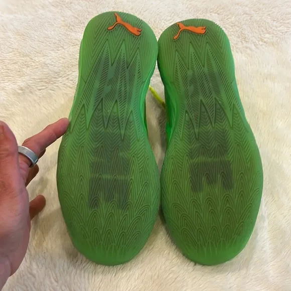 Men's Puma LaMelo Ball MB .02 Nickelodeon slime edition size 10