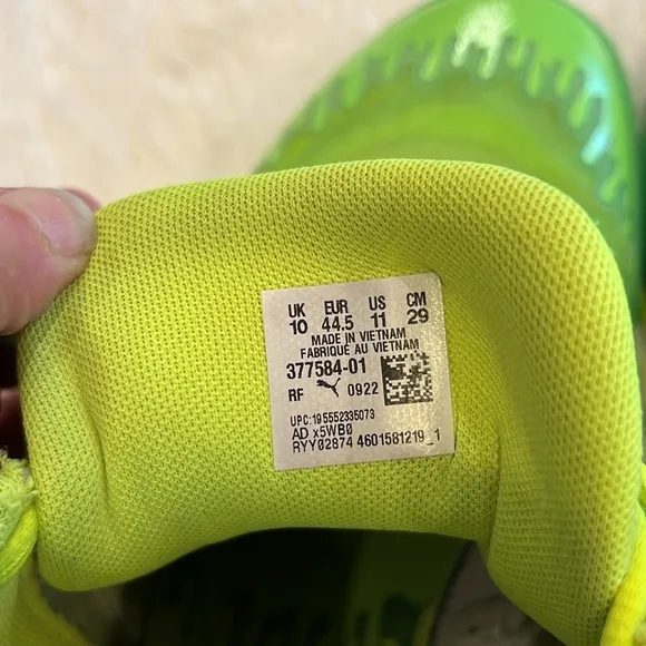 Men's Puma LaMelo Ball MB .02 Nickelodeon slime edition size 10