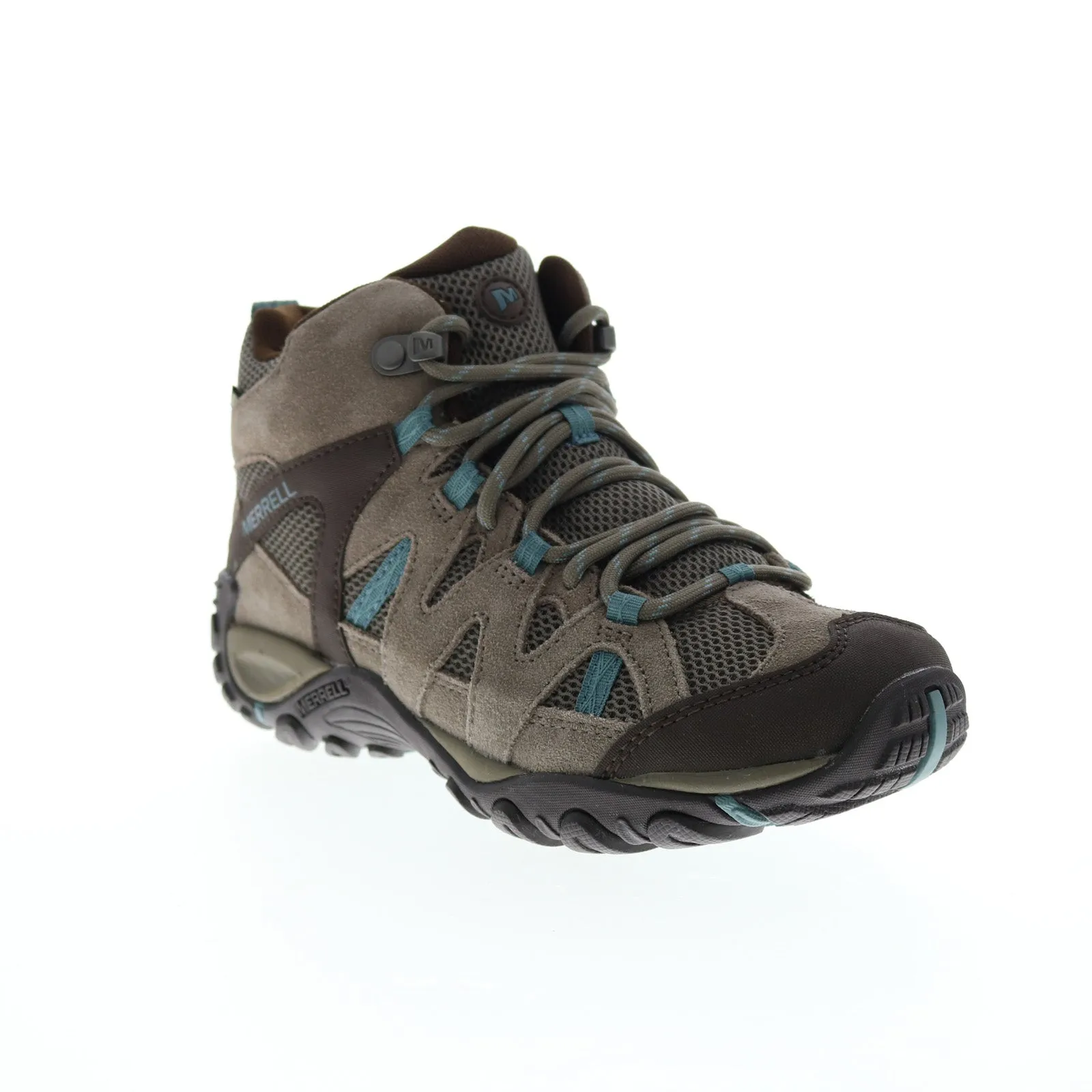 Merrell Deverta 2 Mid Waterproof J034744 Womens Gray Suede Hiking Boots