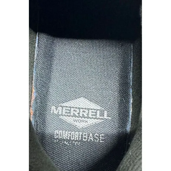 Merrell Jungle Moc Leather Comp Black Toe SD  WorkShoe Leather‎ J099317 Mens 12M