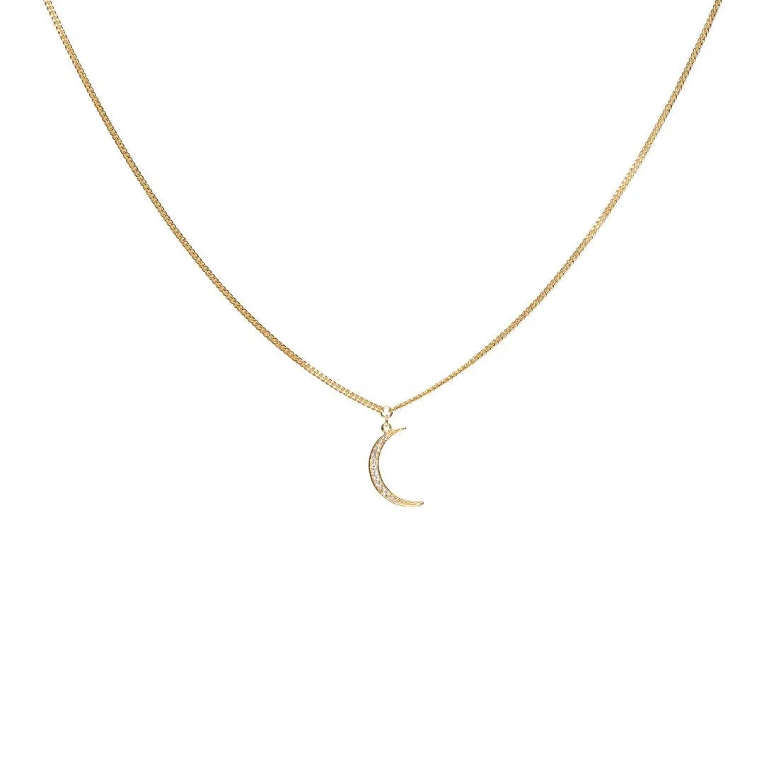 Moon Gold Eyeglass Chain