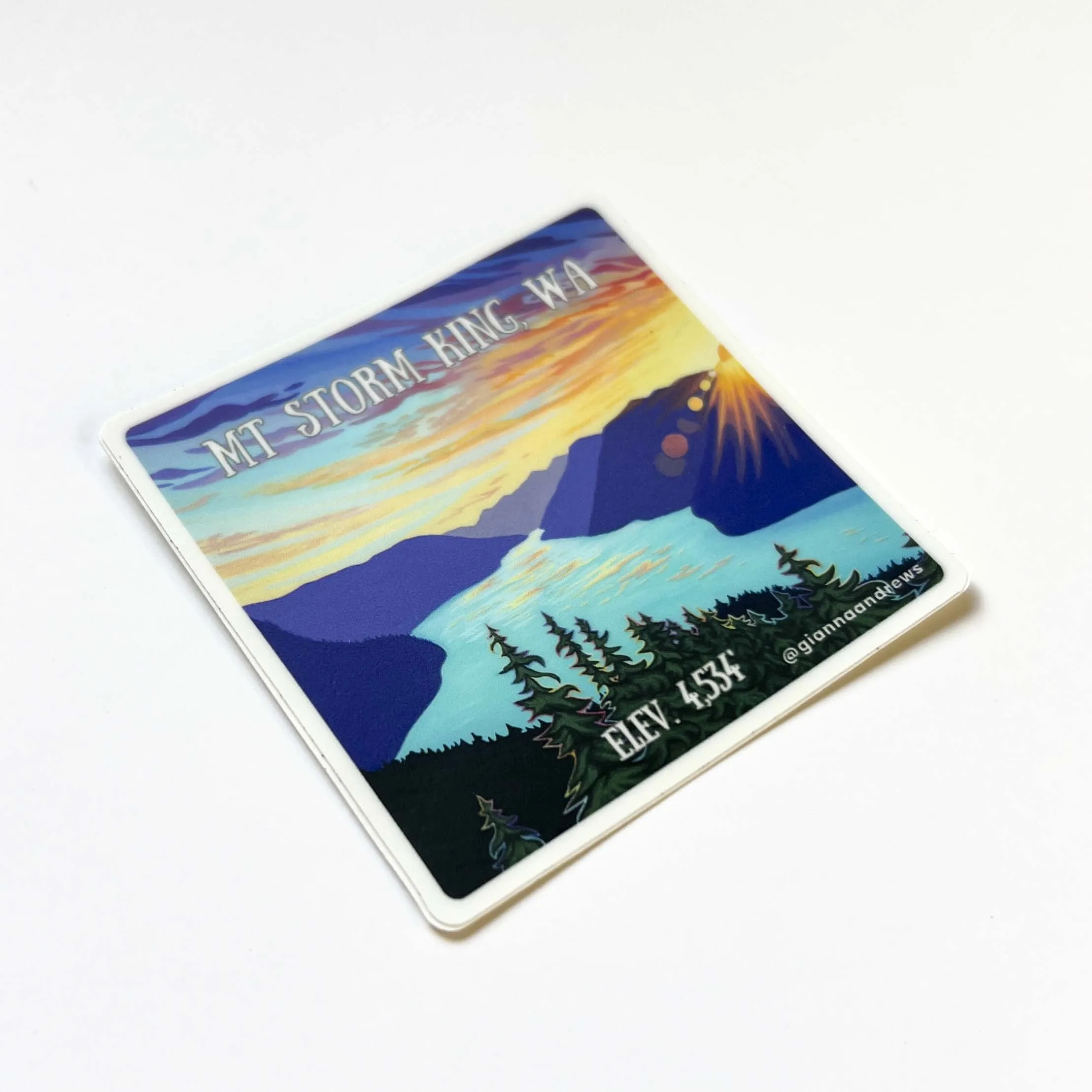 Mt Storm King Sticker